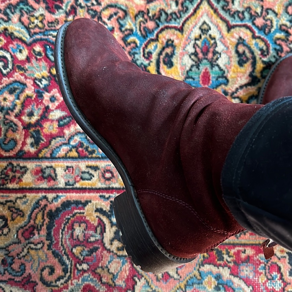 Fluevog Foster slouchy ankle boots